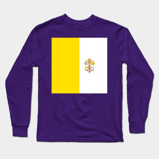 Vatican flag Long Sleeve T-Shirt